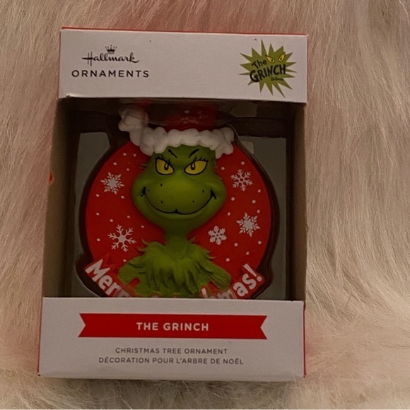The Grinch Ornament New In Box‎ Merry Grinchmas  Tree Holiday New In Box - Picture 1 of 7